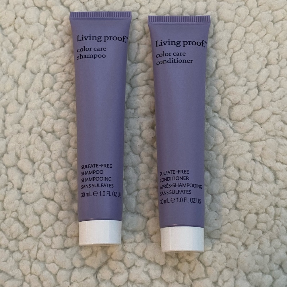 4/$20🌟Living Proof Color Care shampoo conditioner
